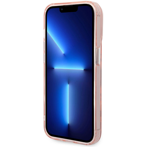 Karl Lagerfeld - Hardcase MagSafe (KLHMP14XHKCP) - iPhone 14 Pro Max - Pink Karl & Choupette Aluminium