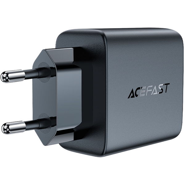 Acefast - Wall Charger (A49) - 2x Type-C, Universal Charger, GaN Technology, PD35W - Black