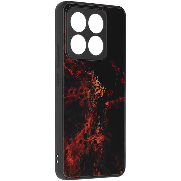 Techsuit - Glaze Series - Xiaomi 14T - Red Nebula