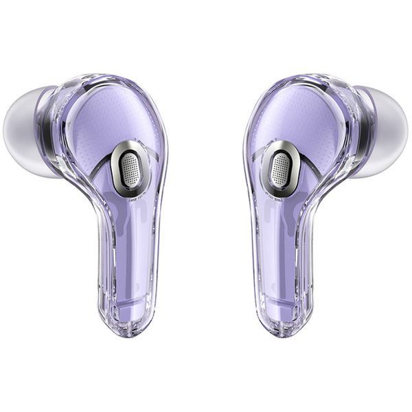 Acefast - Wireless Earbuds (T8) - USB-C, IPX4, Bluetooth 5.3, AI Call Noise Reduction, Digital Display, 480mAh - Purple