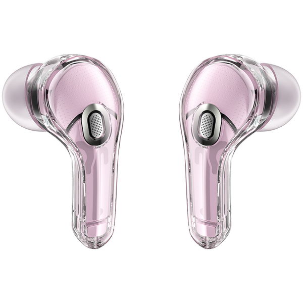 Acefast - Wireless Earbuds (T8) - USB-C, IPX4, Bluetooth 5.3, AI Call Noise Reduction, Digital Display, 480mAh - Lotus Pink