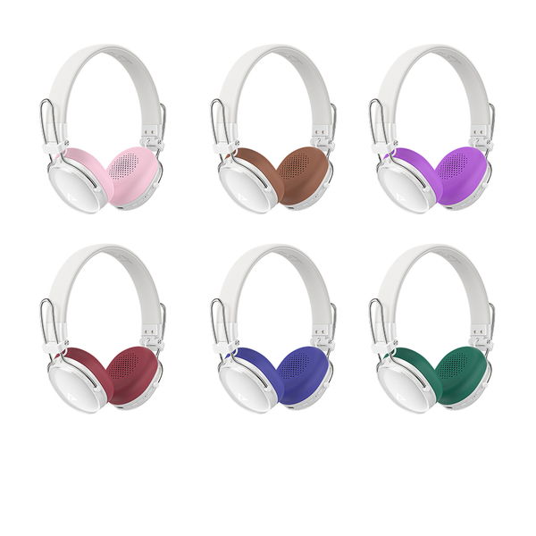 Acefast - Wireless Headset (H7) - Type-C, Bluetooth 5.4, Active Noise Reduction, IP54, 500mAh, Hi-Fi Sound - Pearl White