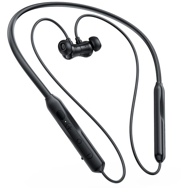 Acefast - Bluetooth Earphones (N3) - Behind the Head, Neckband, Noise Reduction, Bluetooth 5.4, IPX4, 300mAh - Black