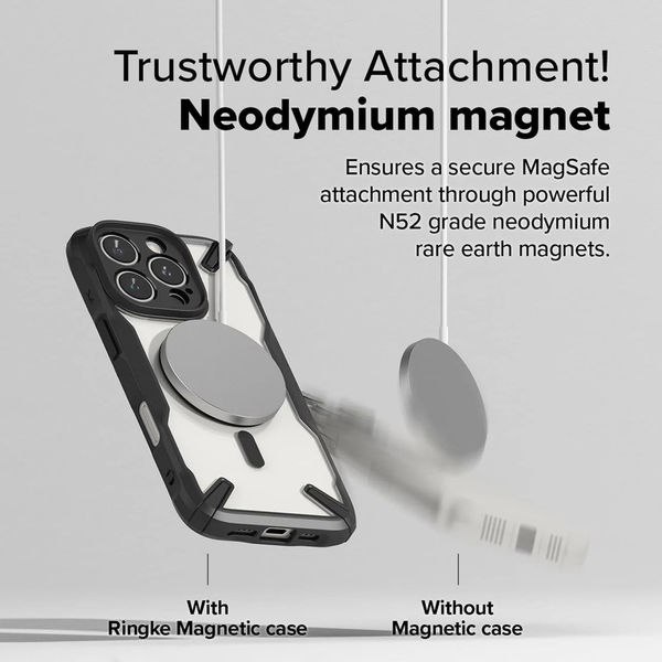 Ringke - Fusion X MagSafe - iPhone 16 Pro Max - Black