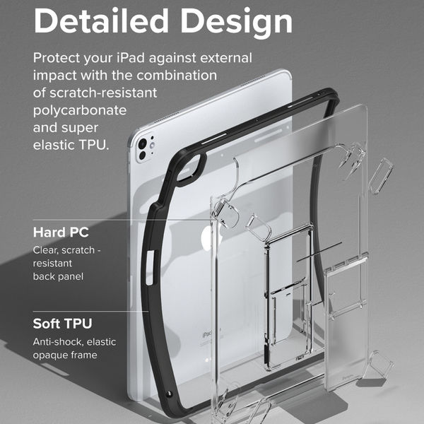 Ringke - Fusion Sketch Stand - iPad Pro 13 (2024) - Smoke Black