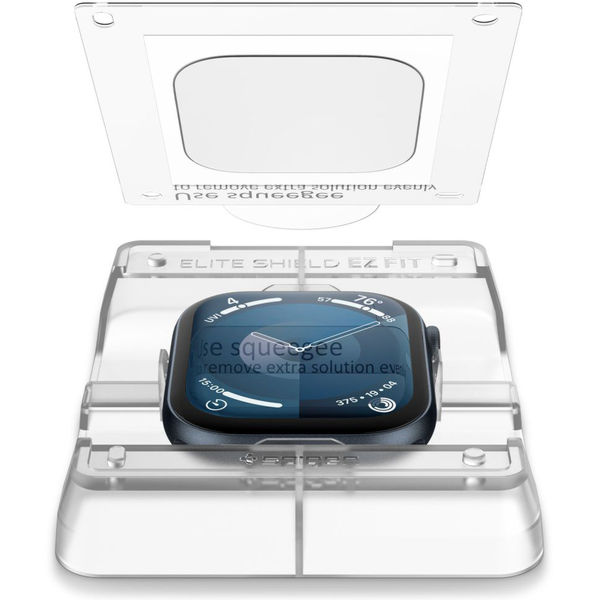 Spigen - Elite Shield EZ Fit (2 pack) - Apple Watch 10 46mm - Clear