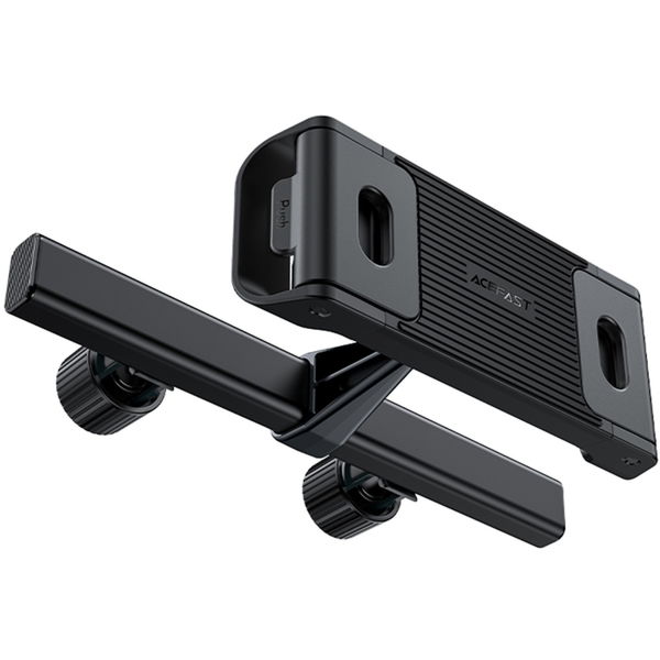 Acefast - Car Holder (D8) - for In-car Headrest, Adjustable, Folding Clamp Arm, for Devices 4.7-12.9 - Black