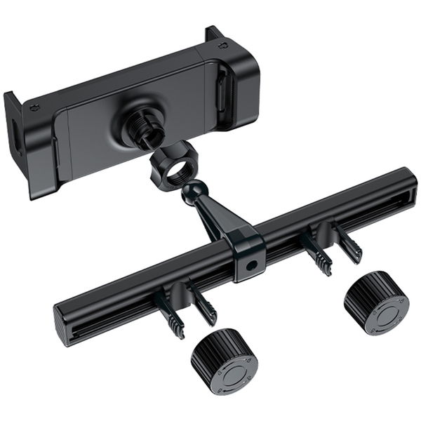 Acefast - Car Holder (D8) - for In-car Headrest, Adjustable, Folding Clamp Arm, for Devices 4.7-12.9 - Black