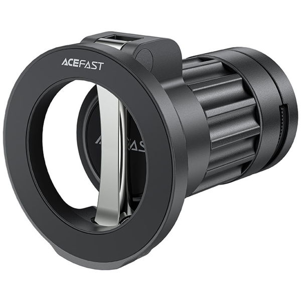 Acefast - Phone Holder (E23) - for Desk, Magnetic, Adjustable, Wide Compatibility, Portable, Durable - Black