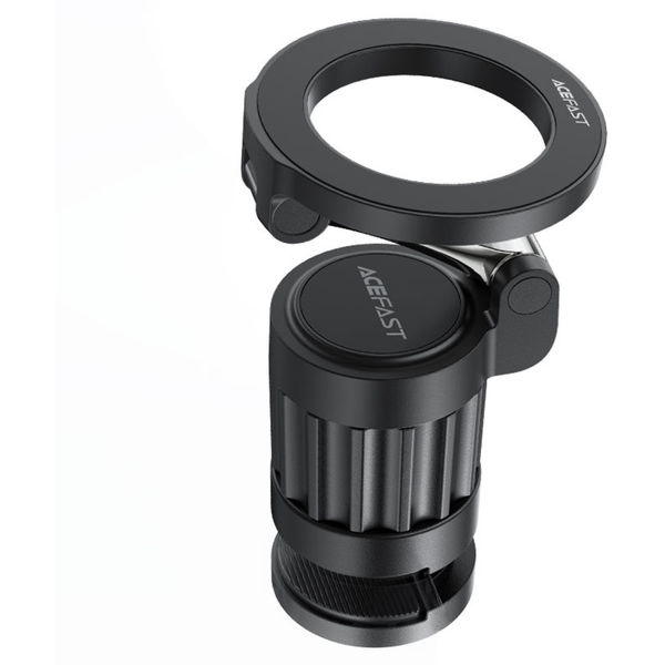 Acefast - Phone Holder (E23) - for Desk, Magnetic, Adjustable, Wide Compatibility, Portable, Durable - Black