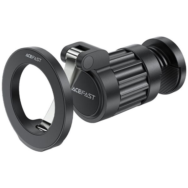 Acefast - Phone Holder (E23) - for Desk, Magnetic, Adjustable, Wide Compatibility, Portable, Durable - Black