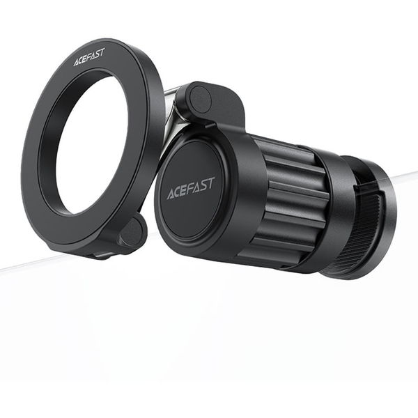 Acefast - Phone Holder (E23) - for Desk, Magnetic, Adjustable, Wide Compatibility, Portable, Durable - Black