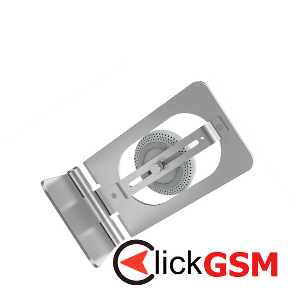 Nillkin - Wireless Charger (NKT01) - with Stand, Fast Charging Qi 15W, Aluminum Alloy - Silver