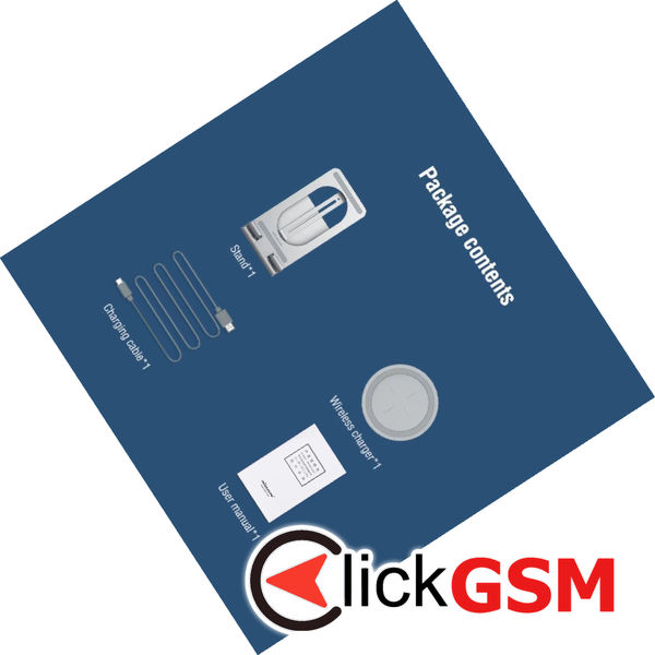 Nillkin - Wireless Charger (NKT01) - with Stand, Fast Charging Qi 15W, Aluminum Alloy - Silver