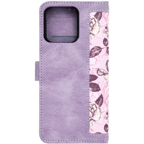 Techsuit - FlipCraft - Motorola Moto G75 - Mysterious Purple