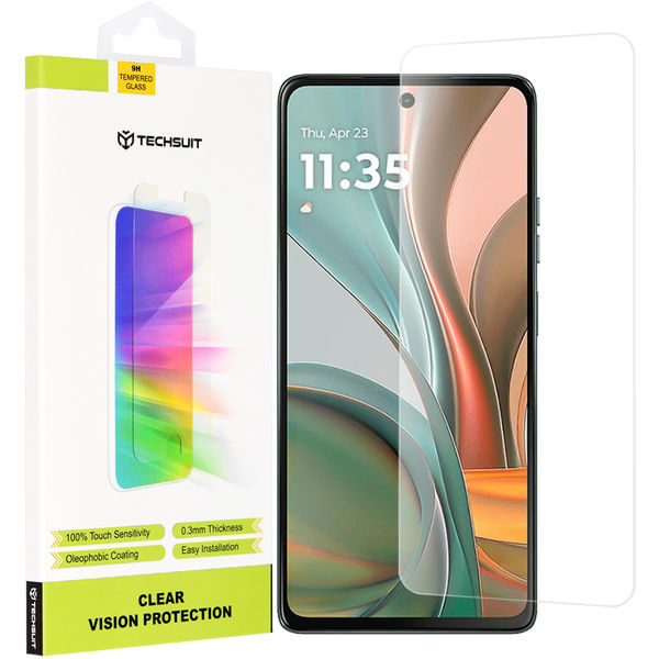 Techsuit - Clear Vision Glass - Motorola Moto G75 - Transparent