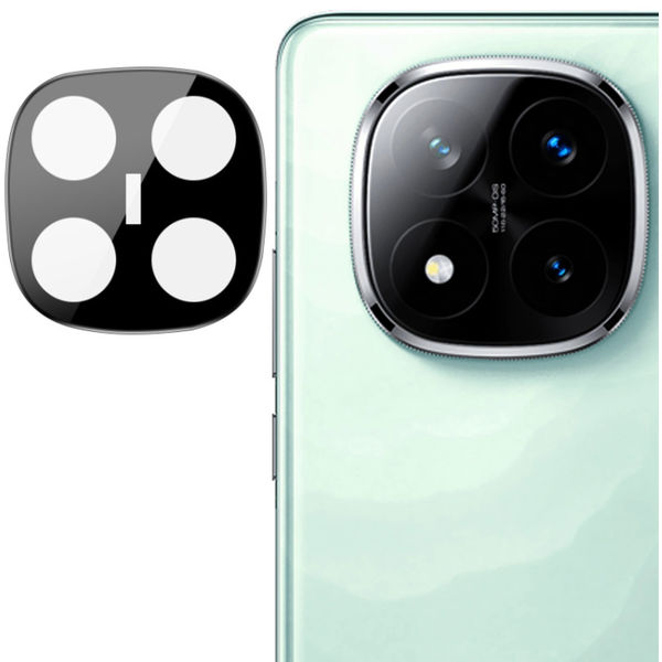 Techsuit - Full Camera Glass - Xiaomi Redmi Note 14 Pro+ 5G - Black