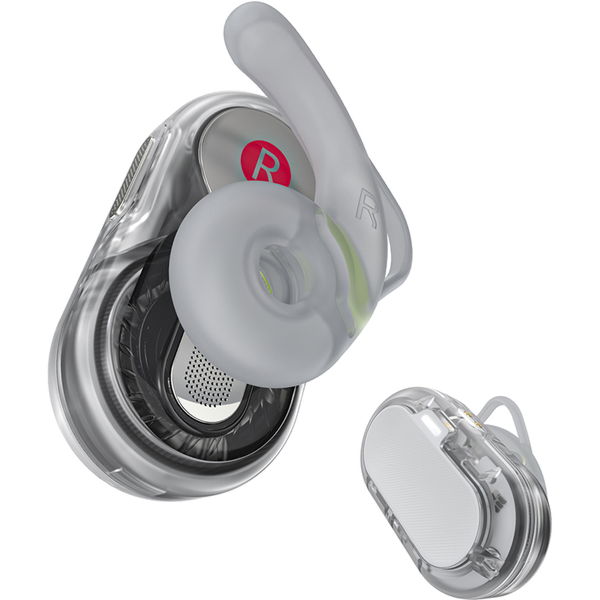 Acefast - Wireless Earbuds Acefit Neo (FA003) - USB-C, IPX4, Bluetooth 5.3, Call Noise Reduction, Bass Effect, 550mAh - White