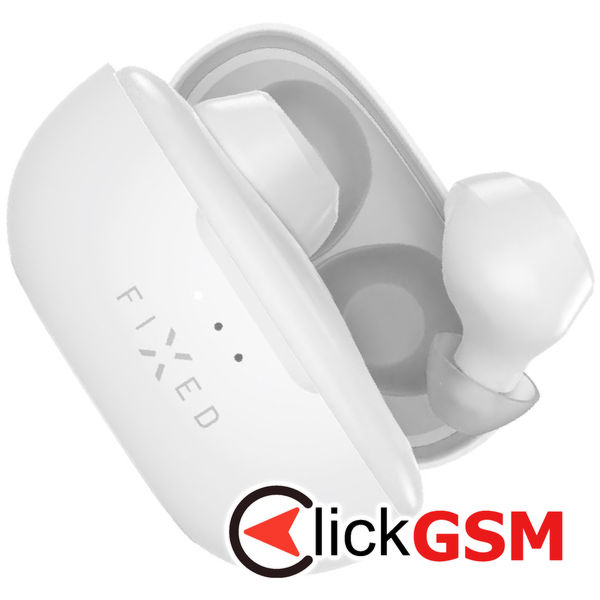 Fixed - Wireless Earbuds (FIXBDS-WH) - True Wireless, Bluetooth V5.3, Touch Control - White