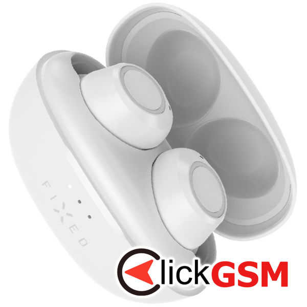 Fixed - Wireless Earbuds (FIXBDS-WH) - True Wireless, Bluetooth V5.3, Touch Control - White