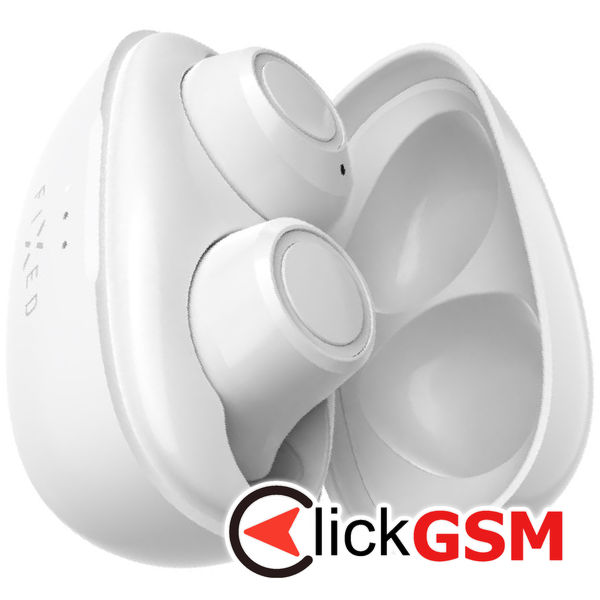 Fixed - Wireless Earbuds (FIXBDS-WH) - True Wireless, Bluetooth V5.3, Touch Control - White