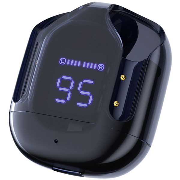 Acefast - Wireless Earbuds (T6) - USB-C, IPX4, Bluetooth 5.3, ENC, Fast Charging, LED Digital Display, 500mAh - Sapphire Blue