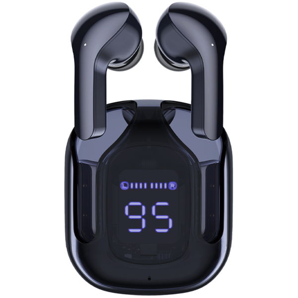 Acefast - Wireless Earbuds (T6) - USB-C, IPX4, Bluetooth 5.3, ENC, Fast Charging, LED Digital Display, 500mAh - Sapphire Blue
