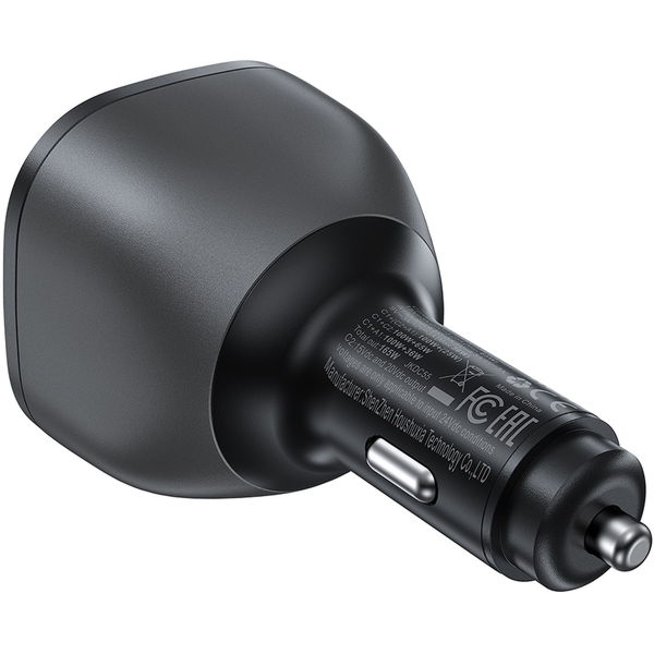 Acefast - Car Charger (B14) - 2x USB-C, USB, 165W, Fast Charging, Intelligent Temperature Control - Black