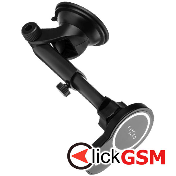 Fixed - Car Holder with Wireless Charging MagClick XL (FIXMCLI-XL-BK) - for Dashboard and Windshield, 15W - Black