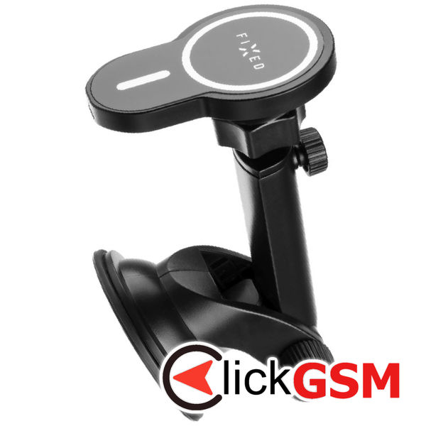 Fixed - Car Holder with Wireless Charging MagClick XL (FIXMCLI-XL-BK) - for Dashboard and Windshield, 15W - Black