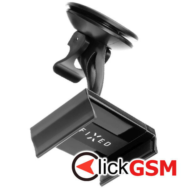 Fixed - Car Holder (FIXH-FIX3) - for Dashboard and Windshield with Adhesive Suction Cup, 6-9cm - Black