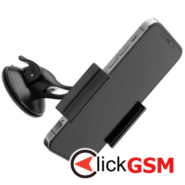 Fixed - Car Holder (FIXH-FIX3) - for Dashboard and Windshield with Adhesive Suction Cup, 6-9cm - Black