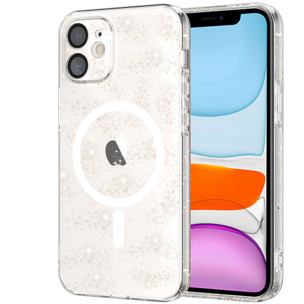 Techsuit - SparkleSkin MagSafe Series - iPhone 11 - Clear