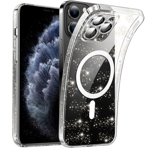 Techsuit - SparkleSkin MagSafe Series - iPhone 11 Pro - Clear