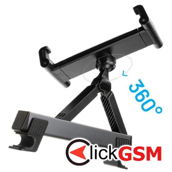 Fixed - Car Holder Passenger Max (FIXPAS-MAX-GR) - Tablet Compatible, for Headrest, 7 - 13 - Space Gray