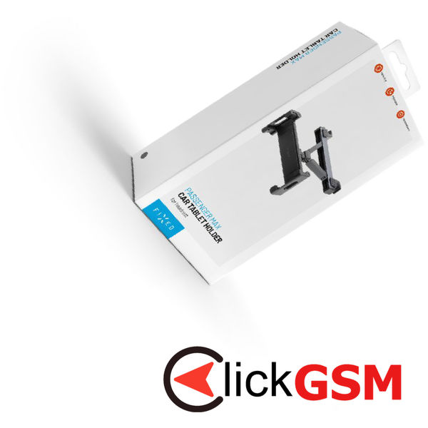 Fixed - Car Holder Passenger Max (FIXPAS-MAX-GR) - Tablet Compatible, for Headrest, 7 - 13 - Space Gray