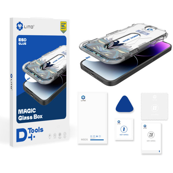 Lito - Magic Glass Box D+ Tools - iPhone 16 Pro Max - Matte