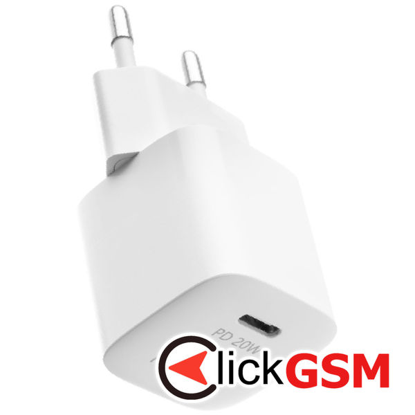 Fixed - Mini Wall Charger (FIXC20M-C-WH) - Type-C, Power Delivery 3.0, 20W - White
