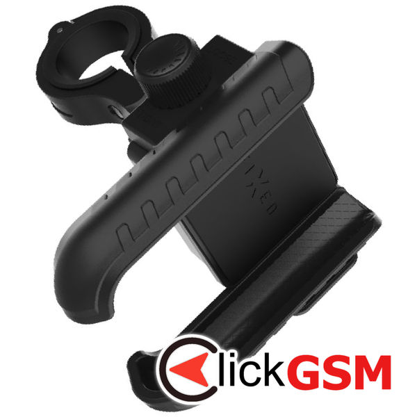 Fixed - Bike Holder (FIXBIP-BK) - Flexible Silicone, 360° Rotation - Black