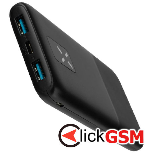 Fixed - Power Bank Zen 10 (FIXZEN-10-BK) - 2x USB, Type-C, 20W, 10000mAh, with LCD Display - Black