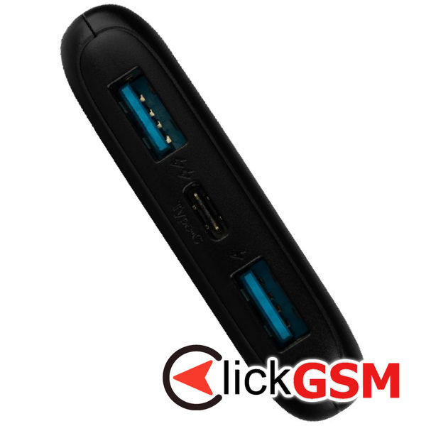 Fixed - Power Bank Zen 10 (FIXZEN-10-BK) - 2x USB, Type-C, 20W, 10000mAh, with LCD Display - Black