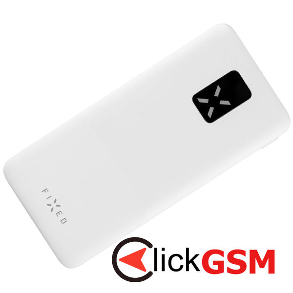 Fixed - Power Bank Zen 10 (FIXZEN-10-WH) - 2x USB, Type-C, 20W, 10000mAh, with LCD Display - White