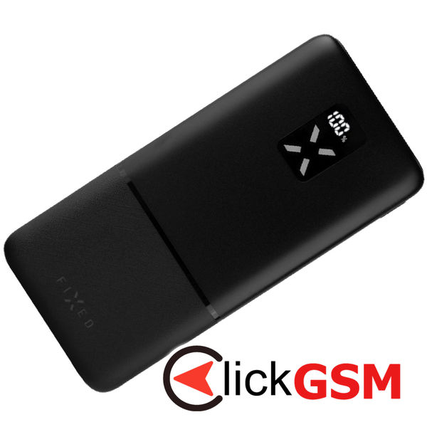 Fixed - Power Bank Zen 20 (FIXZEN-20-BK) - 2x USB, Type-C, 20W, 20000mAh, with LCD Display - Black