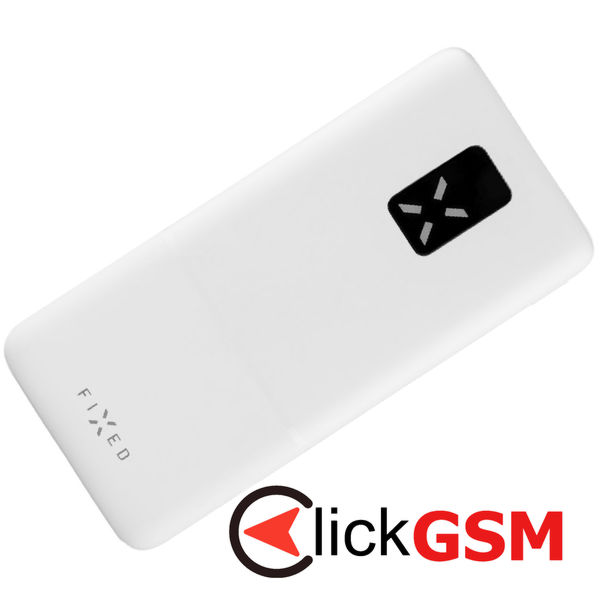 Fixed - Power Bank Zen 20 (FIXZEN-20-WH) - 2x USB, Type-C, 20W, 20000mAh, with LCD Display - White