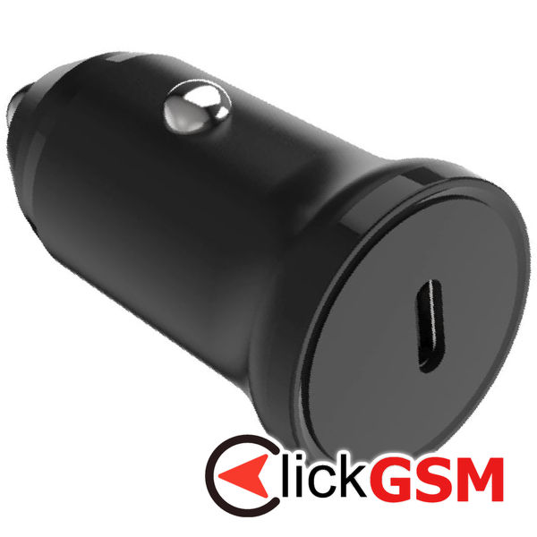 Fixed - Car Charger (FIXCC30N-C-BK) - USB-C, 30W, PD3.0, 12V/24V, Universal - Black