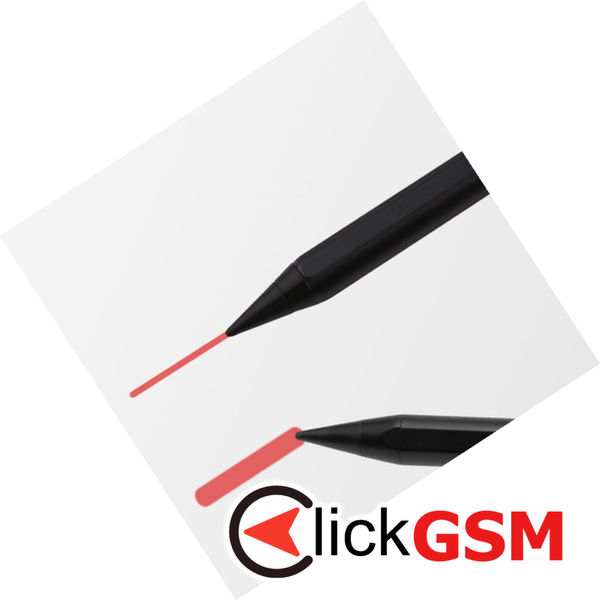 Fixed - Stylus Pen (FIXGRA-BK) - with Smart Tip and Magnets, LED Indicating, for iPad - Black