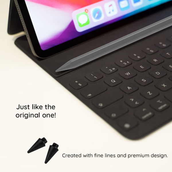 Fixed - (2 pack) Stylus Replacement Tips (FIXPART-T-GRA) - Compatible with Fixed Graphite Pen - Black