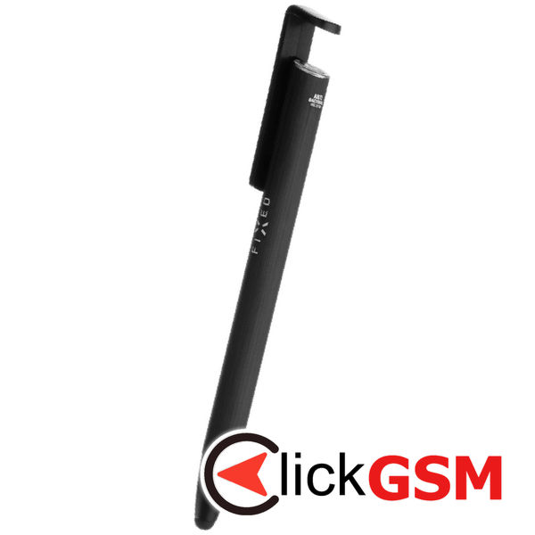 Fixed - Stylus Pen (FIXPEN-BK) - for Phones and Tablets, 3 in 1, Compact Size - Black