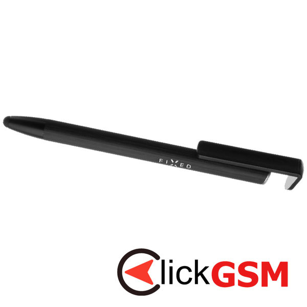Fixed - Stylus Pen (FIXPEN-BK) - for Phones and Tablets, 3 in 1, Compact Size - Black