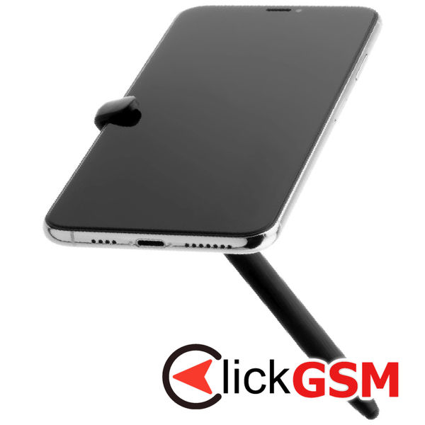 Fixed - Stylus Pen (FIXPEN-BK) - for Phones and Tablets, 3 in 1, Compact Size - Black